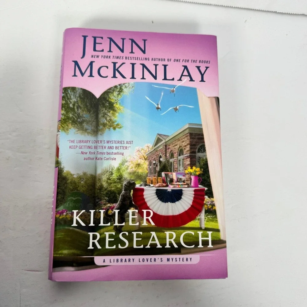 Jenn McKinlay Library Lover's Mystery Set 4 Books First‎ Edition Hardcover